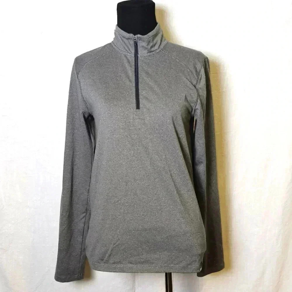REI Co Op Kids XL(18) Athletic Long Sleeve Gray‎ Shirt